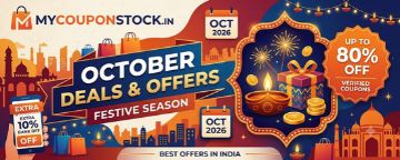 October Deals & Offers in India – Best Discounts & Coupons