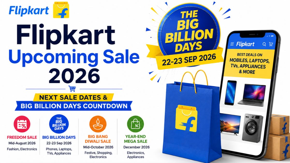 Flipkart Upcoming Sale 2026: Next Sale Dates and Big Billion Days Countdown