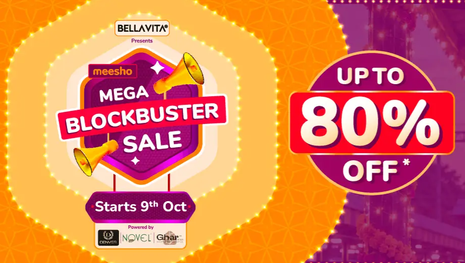 Meesho Mega BlockBuster Sale 2026: Biggest Deals Are Coming